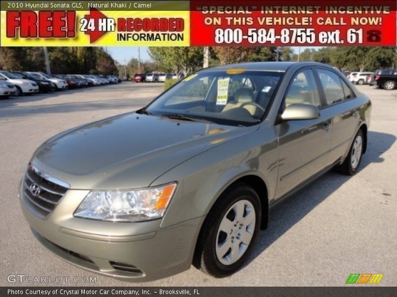 Natural Khaki / Camel 2010 Hyundai Sonata GLS