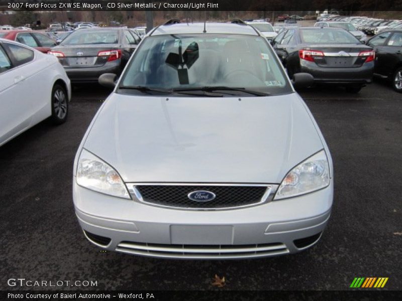CD Silver Metallic / Charcoal/Light Flint 2007 Ford Focus ZXW SE Wagon
