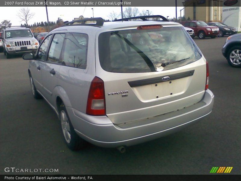 CD Silver Metallic / Charcoal/Light Flint 2007 Ford Focus ZXW SE Wagon