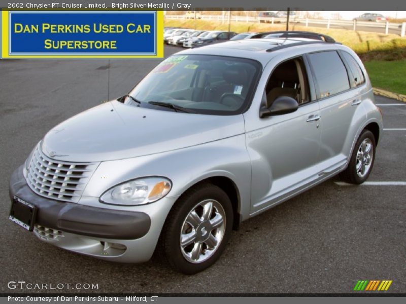 Bright Silver Metallic / Gray 2002 Chrysler PT Cruiser Limited