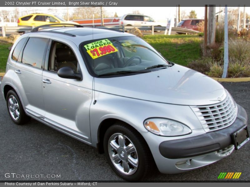 Bright Silver Metallic / Gray 2002 Chrysler PT Cruiser Limited