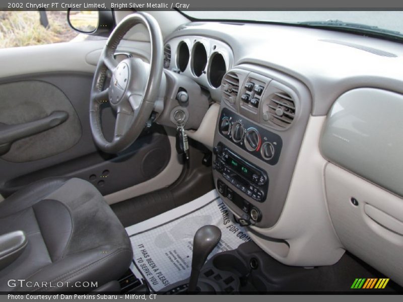 Bright Silver Metallic / Gray 2002 Chrysler PT Cruiser Limited