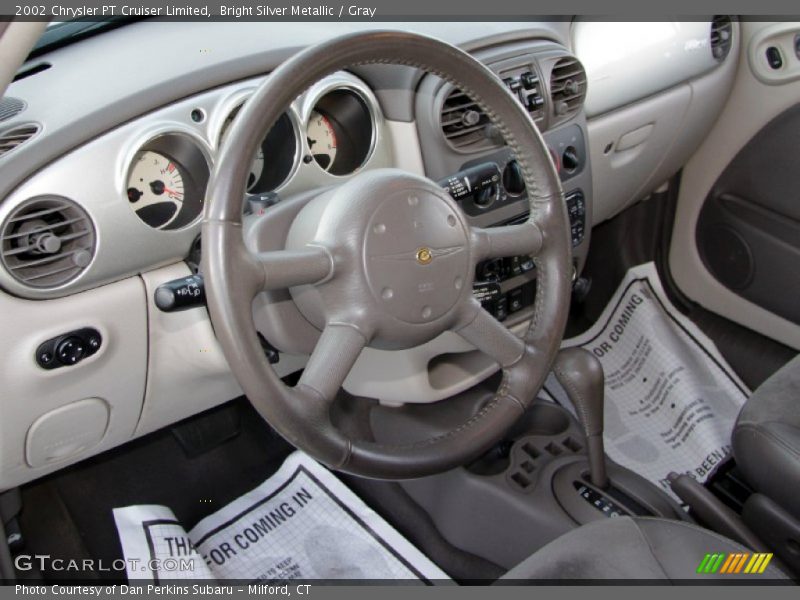 Bright Silver Metallic / Gray 2002 Chrysler PT Cruiser Limited