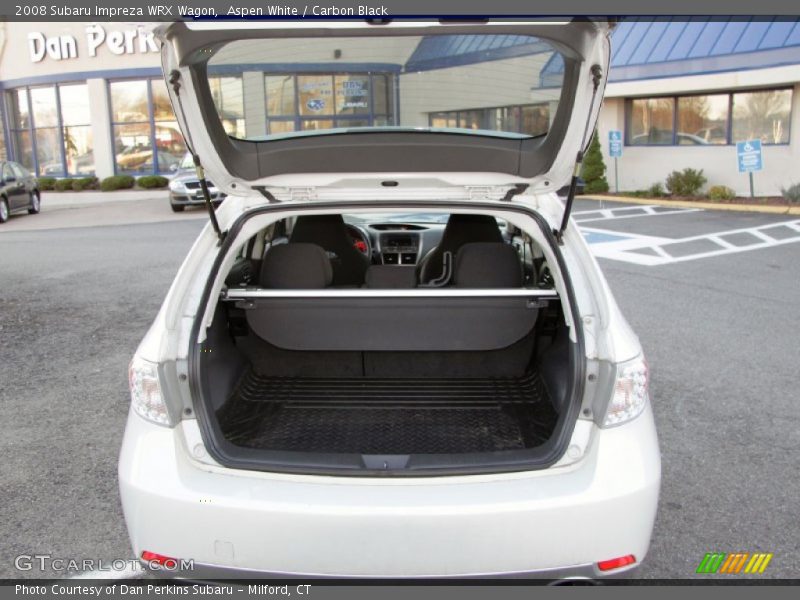 Aspen White / Carbon Black 2008 Subaru Impreza WRX Wagon