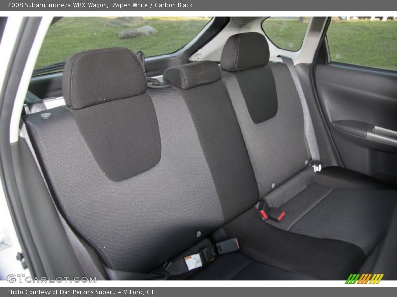Aspen White / Carbon Black 2008 Subaru Impreza WRX Wagon