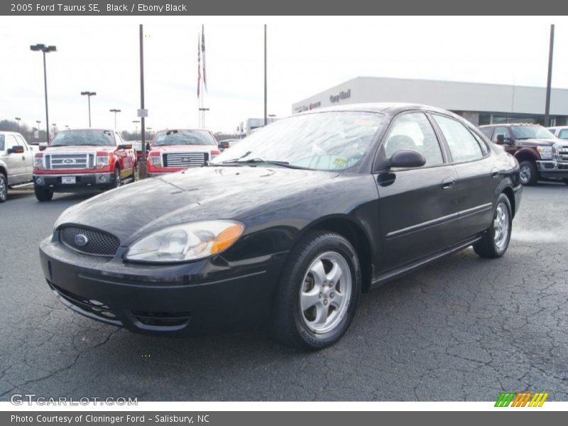 Black / Ebony Black 2005 Ford Taurus SE