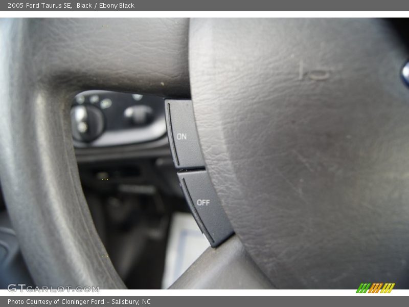 Black / Ebony Black 2005 Ford Taurus SE