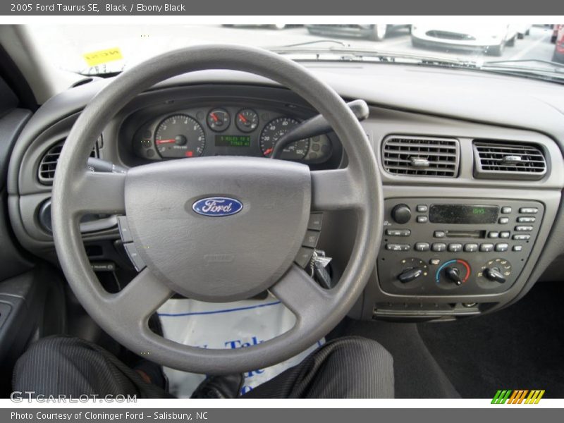 Black / Ebony Black 2005 Ford Taurus SE