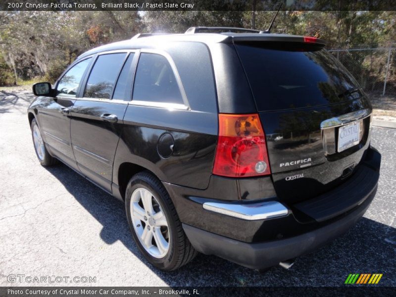 Brilliant Black / Pastel Slate Gray 2007 Chrysler Pacifica Touring