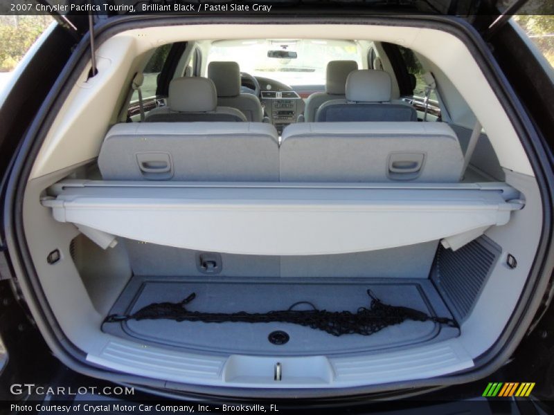 Brilliant Black / Pastel Slate Gray 2007 Chrysler Pacifica Touring