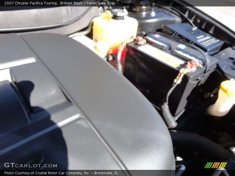 Brilliant Black / Pastel Slate Gray 2007 Chrysler Pacifica Touring