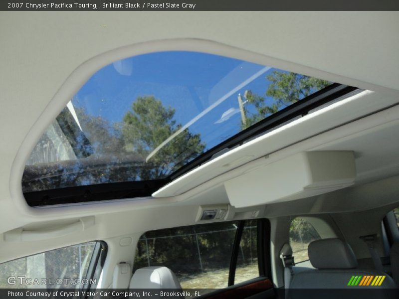 Brilliant Black / Pastel Slate Gray 2007 Chrysler Pacifica Touring