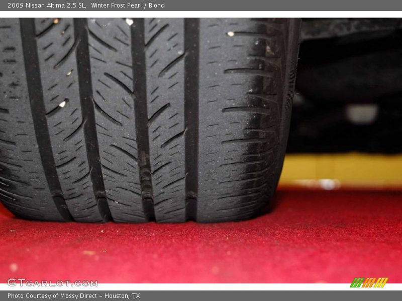 Winter Frost Pearl / Blond 2009 Nissan Altima 2.5 SL