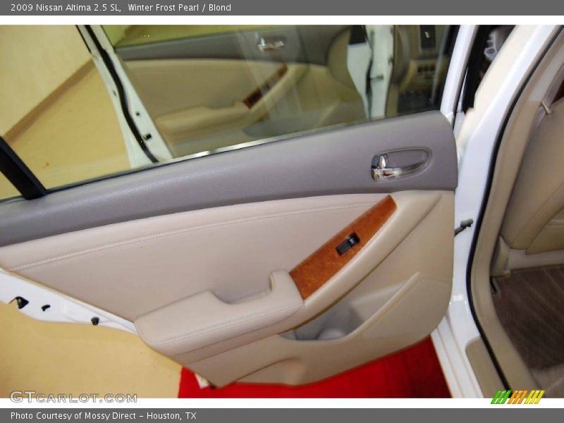 Winter Frost Pearl / Blond 2009 Nissan Altima 2.5 SL