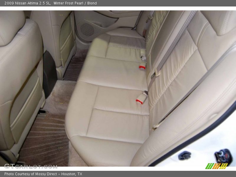 Winter Frost Pearl / Blond 2009 Nissan Altima 2.5 SL