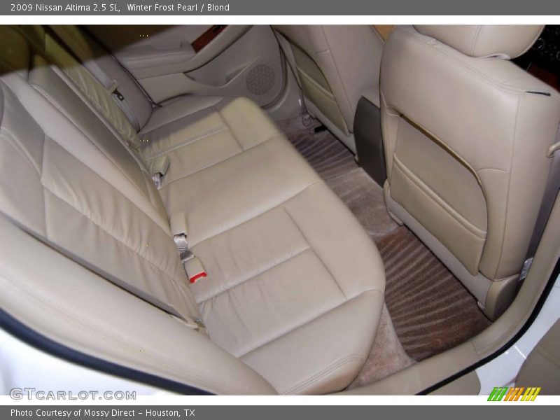 Winter Frost Pearl / Blond 2009 Nissan Altima 2.5 SL