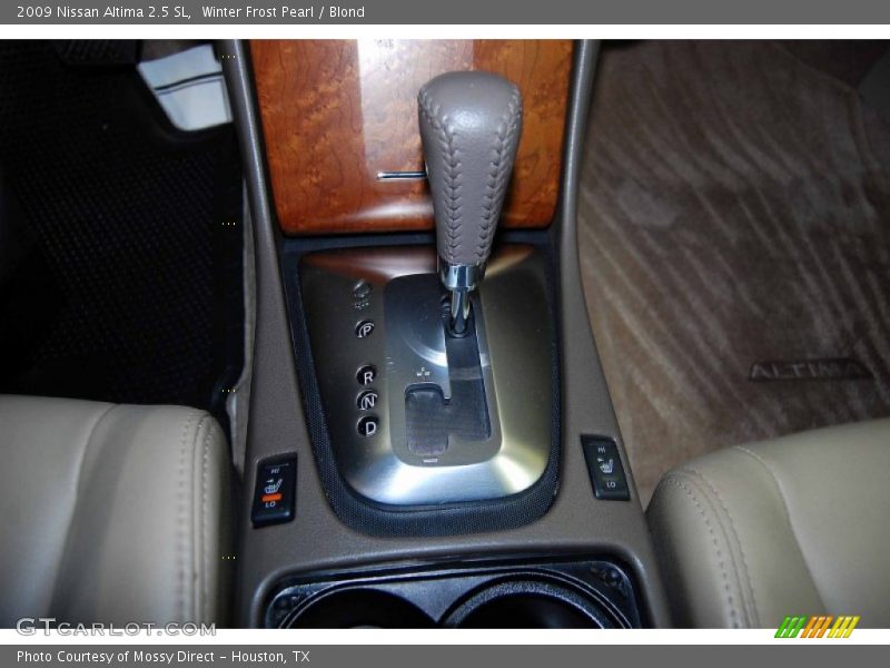 Winter Frost Pearl / Blond 2009 Nissan Altima 2.5 SL