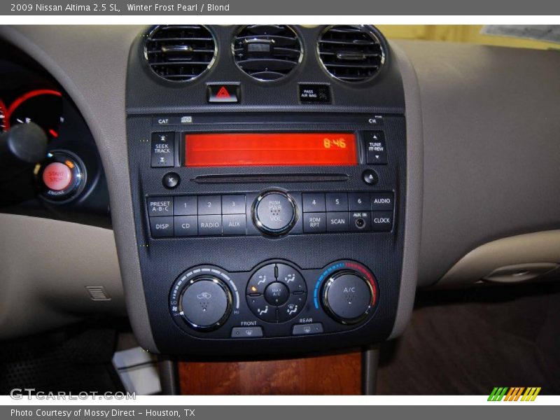 Winter Frost Pearl / Blond 2009 Nissan Altima 2.5 SL