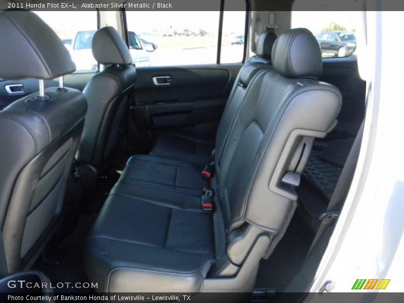 Alabaster Silver Metallic / Black 2011 Honda Pilot EX-L