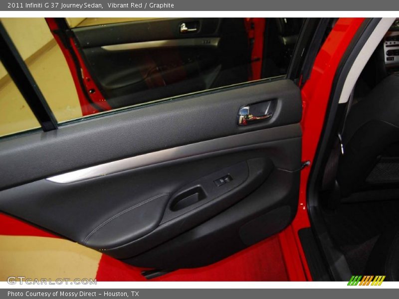 Vibrant Red / Graphite 2011 Infiniti G 37 Journey Sedan