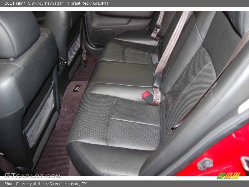 Vibrant Red / Graphite 2011 Infiniti G 37 Journey Sedan