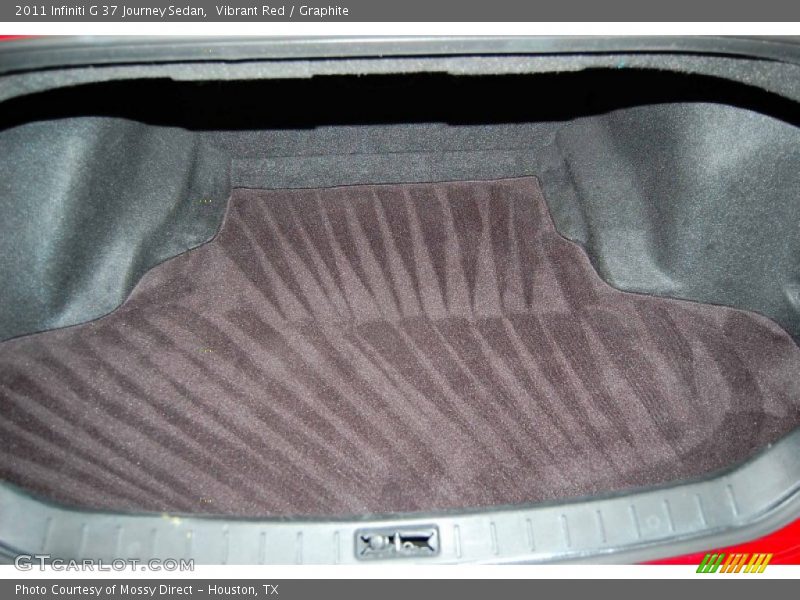 Vibrant Red / Graphite 2011 Infiniti G 37 Journey Sedan