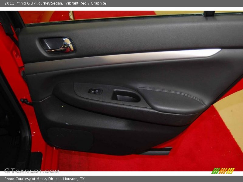 Vibrant Red / Graphite 2011 Infiniti G 37 Journey Sedan