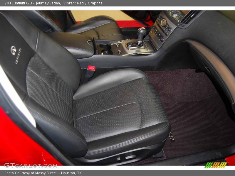 Vibrant Red / Graphite 2011 Infiniti G 37 Journey Sedan
