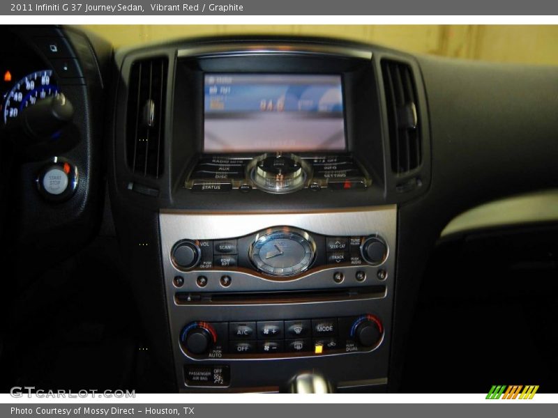 Vibrant Red / Graphite 2011 Infiniti G 37 Journey Sedan