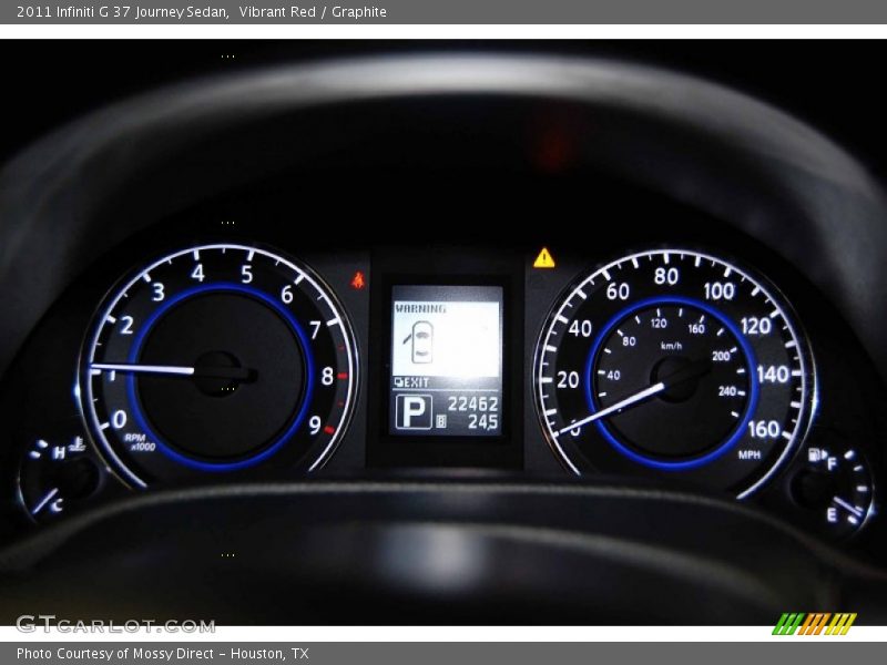 Vibrant Red / Graphite 2011 Infiniti G 37 Journey Sedan