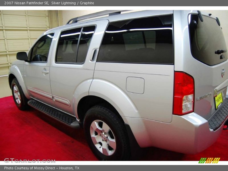 Silver Lightning / Graphite 2007 Nissan Pathfinder SE