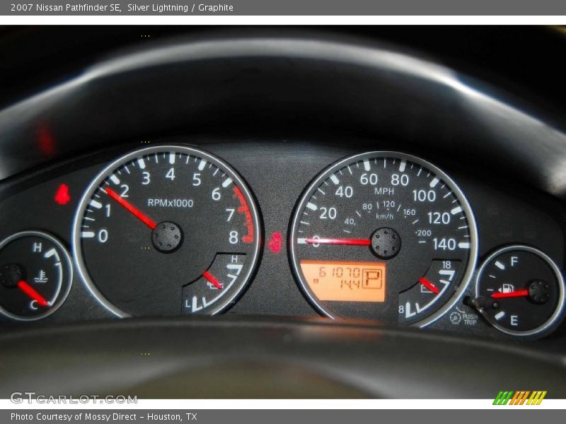 Silver Lightning / Graphite 2007 Nissan Pathfinder SE