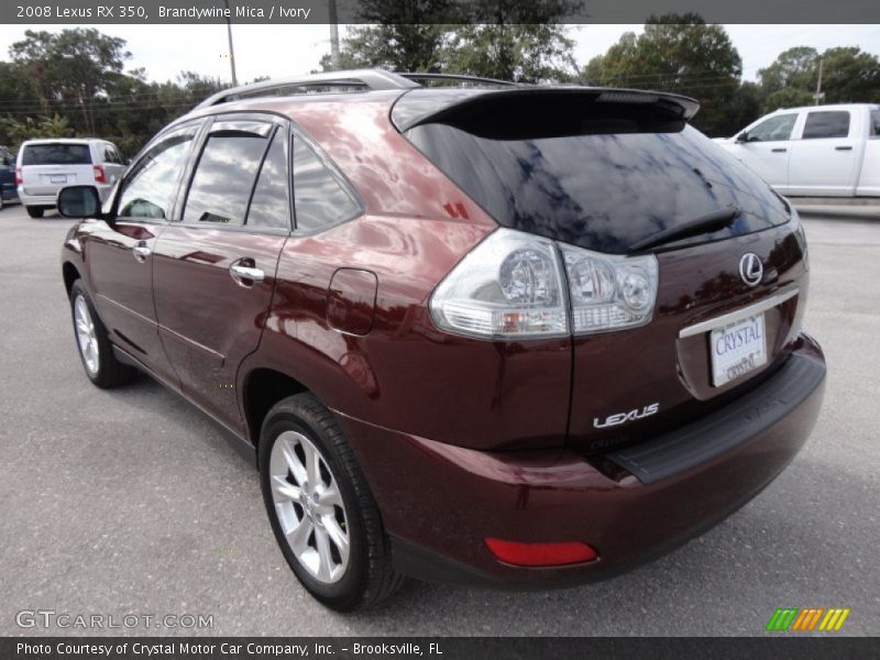 Brandywine Mica / Ivory 2008 Lexus RX 350