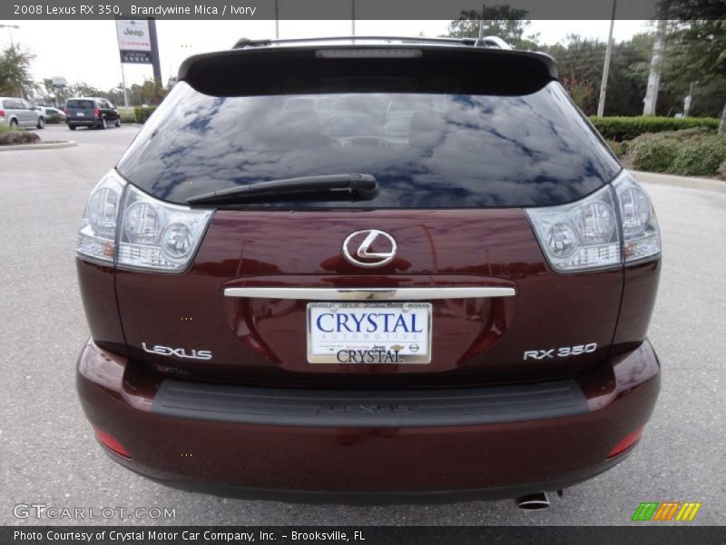 Brandywine Mica / Ivory 2008 Lexus RX 350