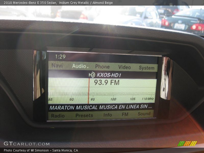 Indium Grey Metallic / Almond Beige 2010 Mercedes-Benz E 350 Sedan
