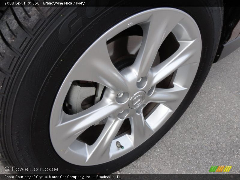 Brandywine Mica / Ivory 2008 Lexus RX 350