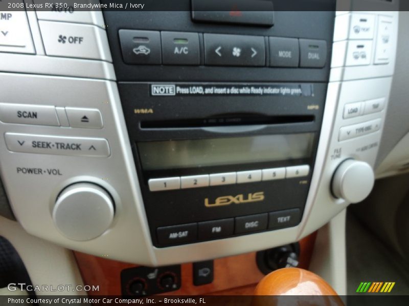 Brandywine Mica / Ivory 2008 Lexus RX 350