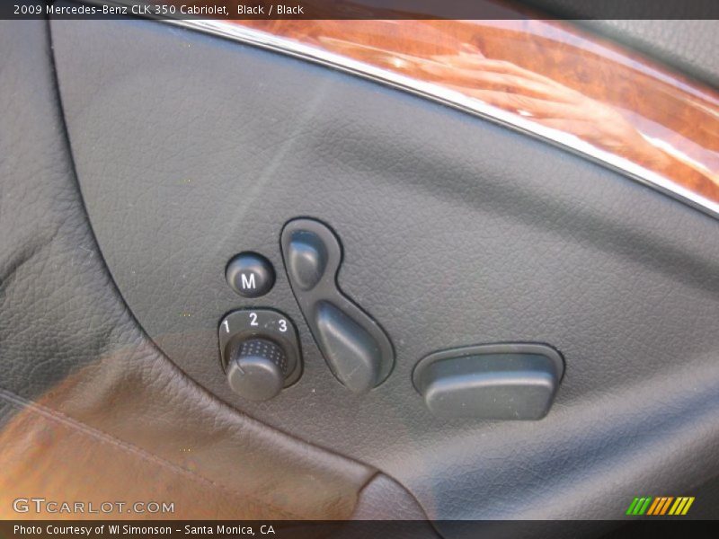 Black / Black 2009 Mercedes-Benz CLK 350 Cabriolet