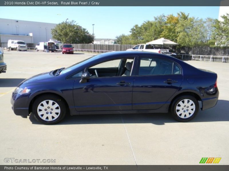  2010 Civic DX-VP Sedan Royal Blue Pearl