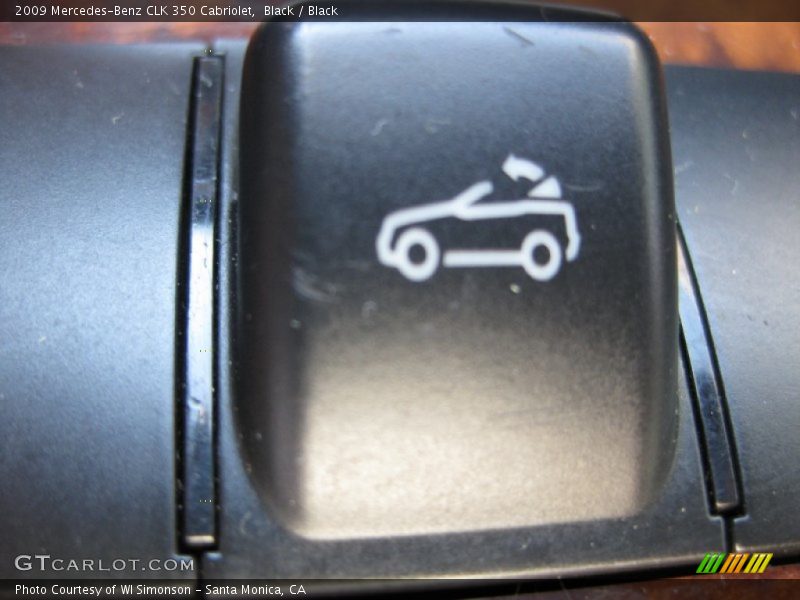 Black / Black 2009 Mercedes-Benz CLK 350 Cabriolet