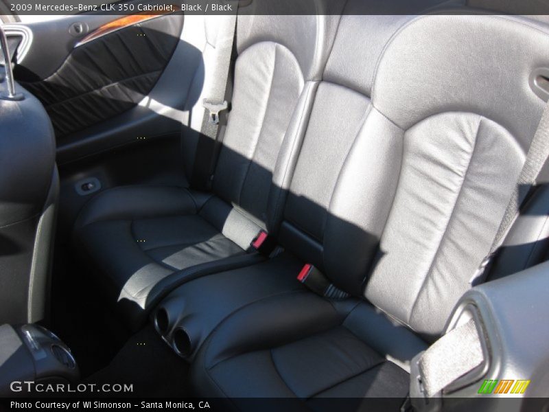 Black / Black 2009 Mercedes-Benz CLK 350 Cabriolet