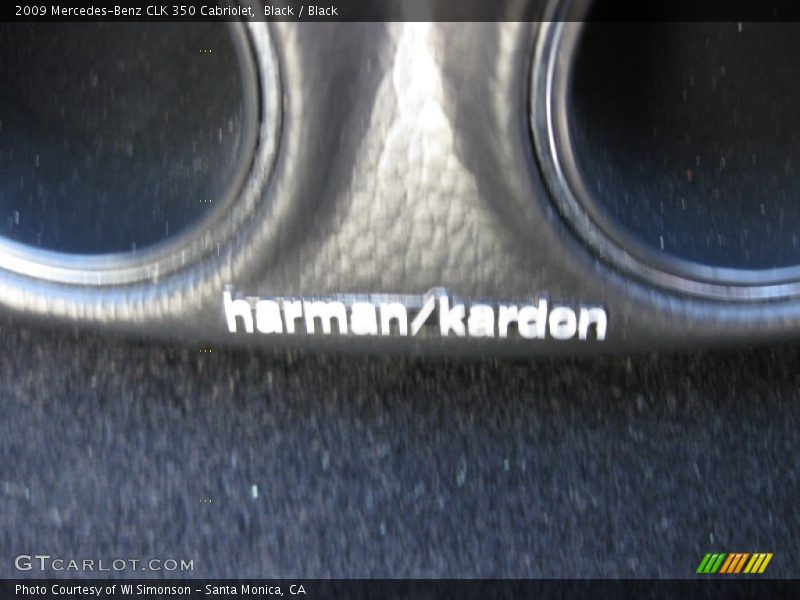 Black / Black 2009 Mercedes-Benz CLK 350 Cabriolet