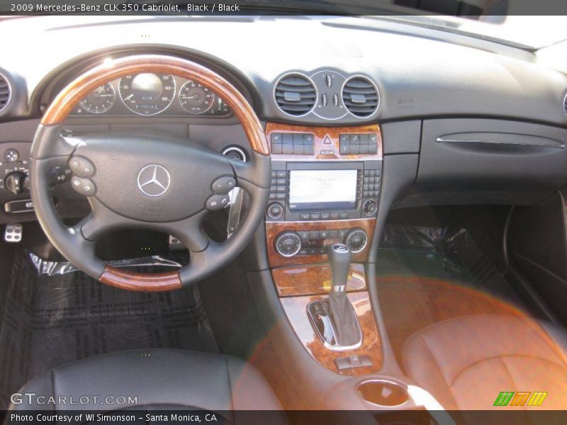 Black / Black 2009 Mercedes-Benz CLK 350 Cabriolet
