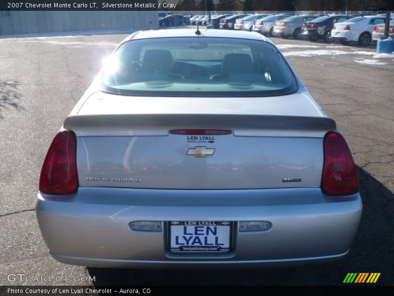 Silverstone Metallic / Gray 2007 Chevrolet Monte Carlo LT