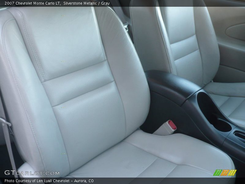 Silverstone Metallic / Gray 2007 Chevrolet Monte Carlo LT