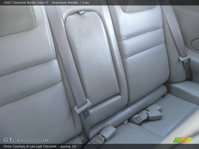 Silverstone Metallic / Gray 2007 Chevrolet Monte Carlo LT