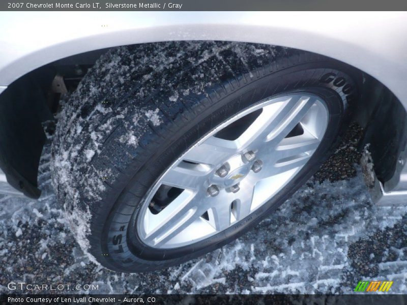 Silverstone Metallic / Gray 2007 Chevrolet Monte Carlo LT