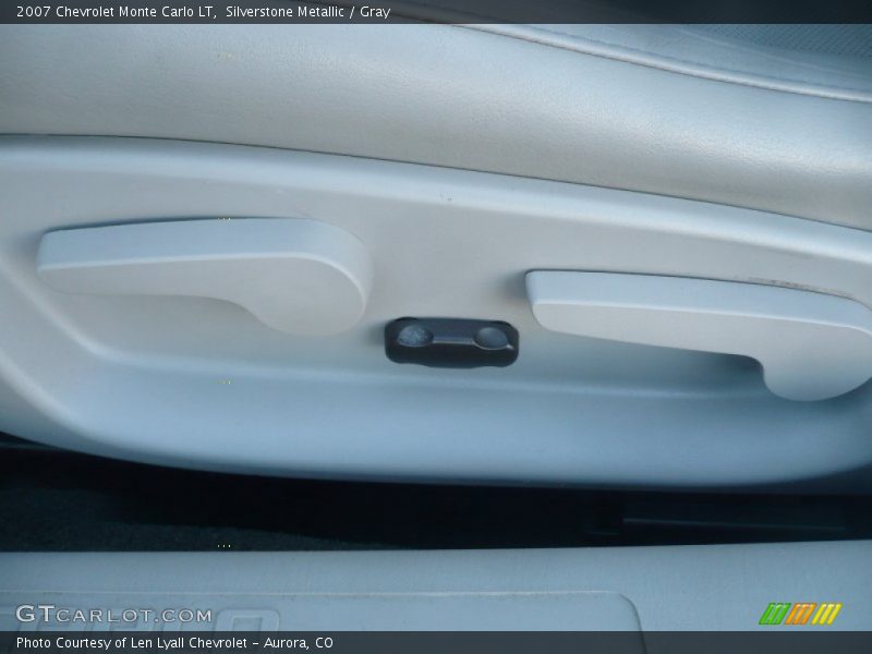 Silverstone Metallic / Gray 2007 Chevrolet Monte Carlo LT