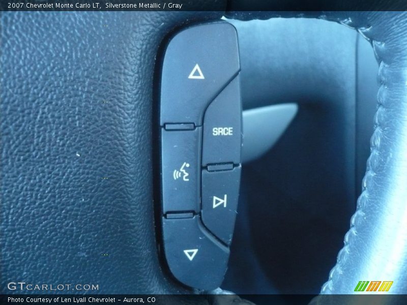 Silverstone Metallic / Gray 2007 Chevrolet Monte Carlo LT