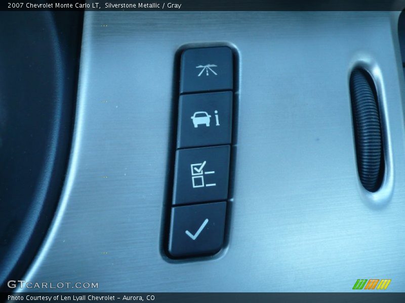 Silverstone Metallic / Gray 2007 Chevrolet Monte Carlo LT